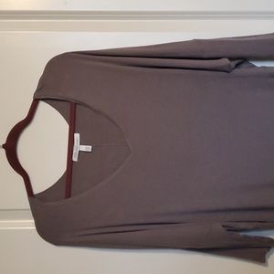 🟦 ⭐️ Victoria's Secret RAW edge Dolman Top